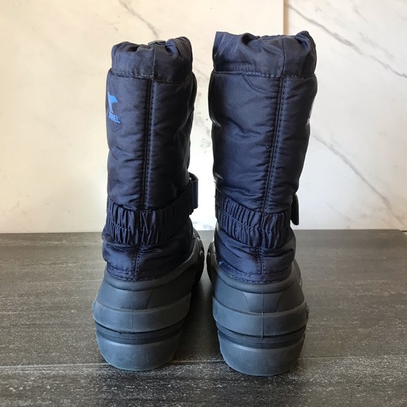 Sorel Flurry Blue Waterproof Winter Snow Boots - Picture 4 of 6